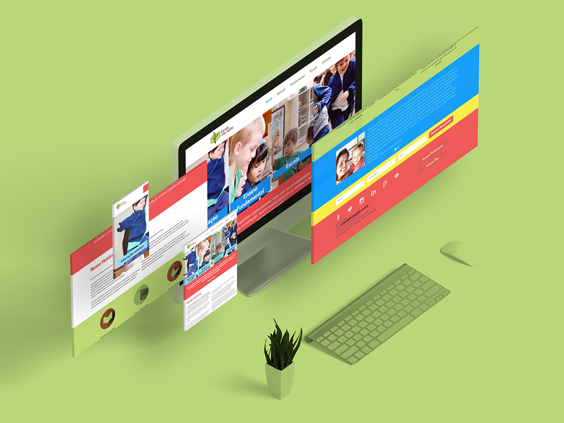 Branding Escola Vila Alpha cover