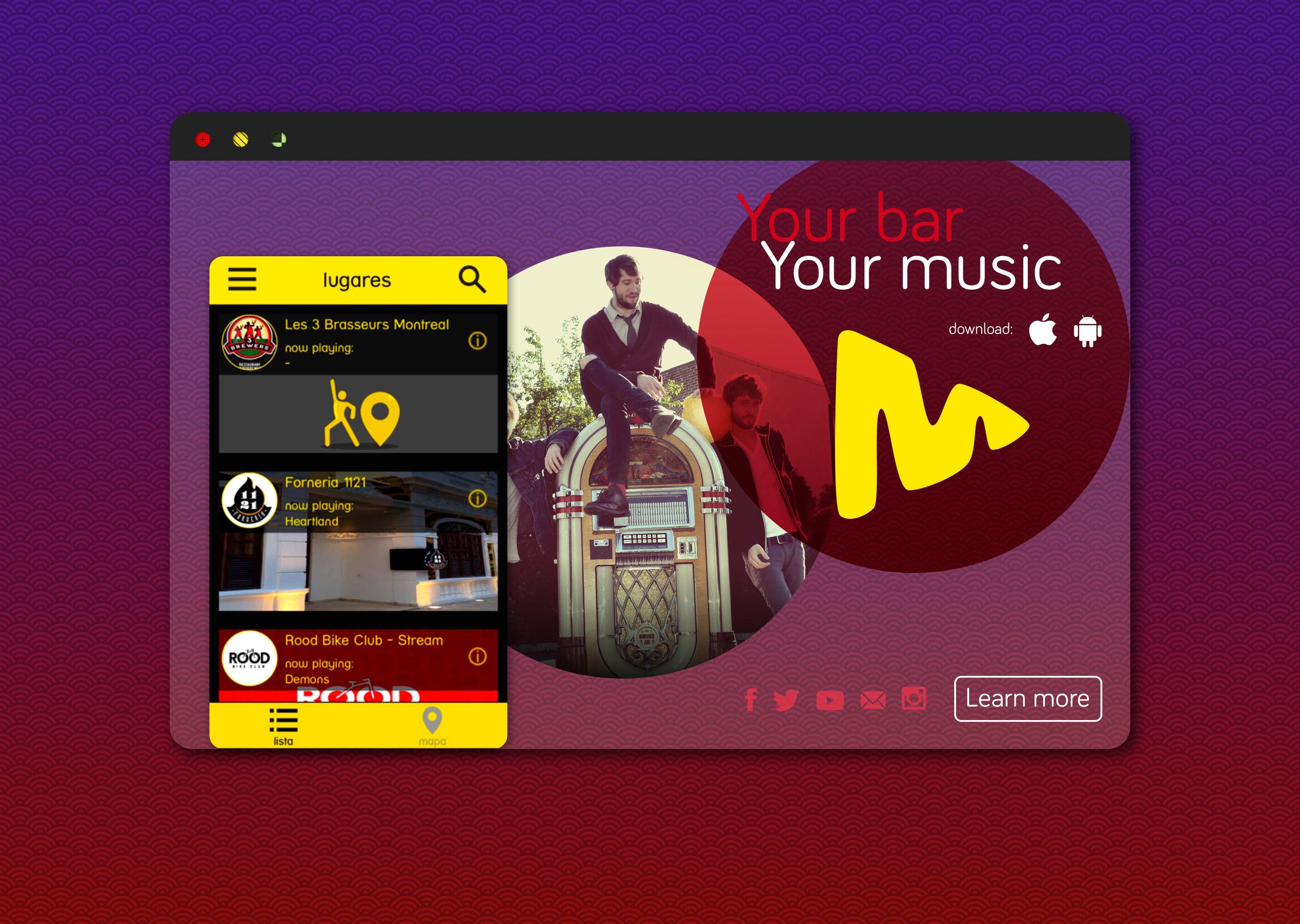 #DailyUI #003 Landing Page