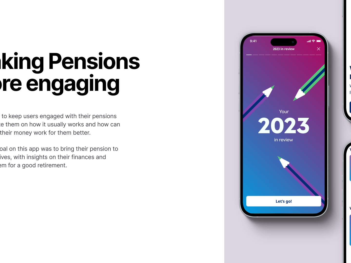 Pension account cover